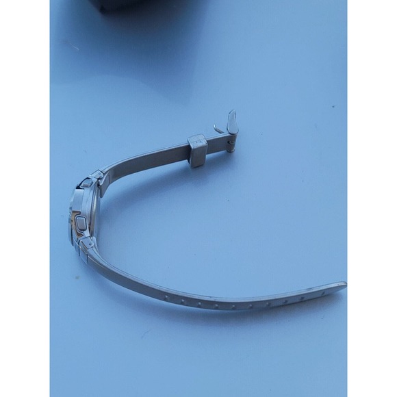 Armitron Pro Sport 45/7012 Digital Watch Silver Tone Silver Silicone Day Date - Picture 6 of 11